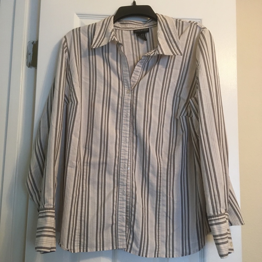Lane Bryant button down